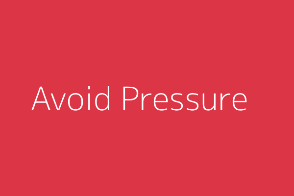 Avoid Pressure Concept