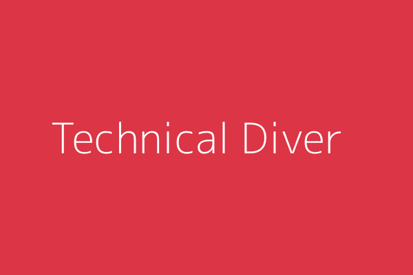 Technical Diver