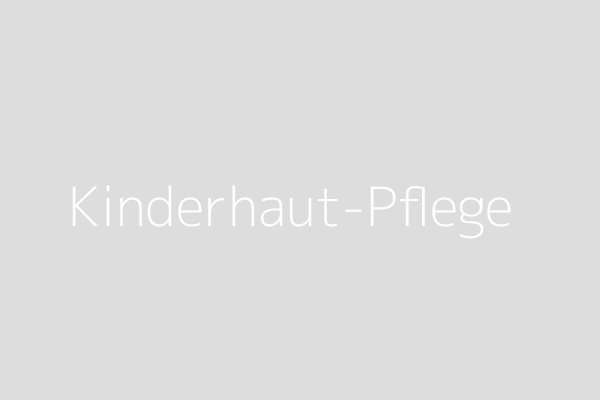 Kinderhaut Pflege