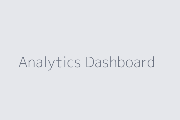 Analytics & Dashboards