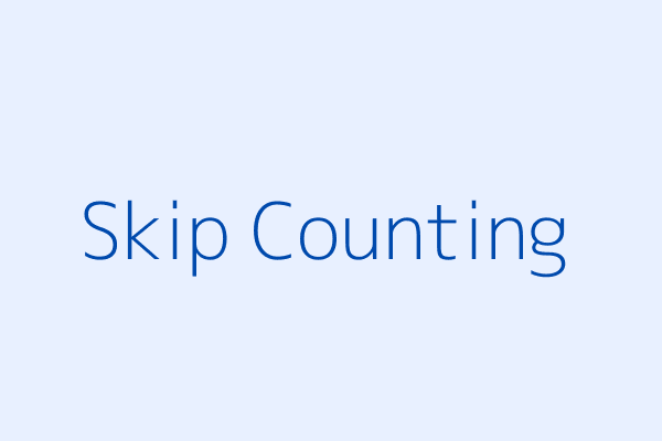 Grade 2 Skip Counting