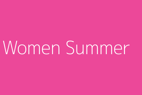 Womens Summer