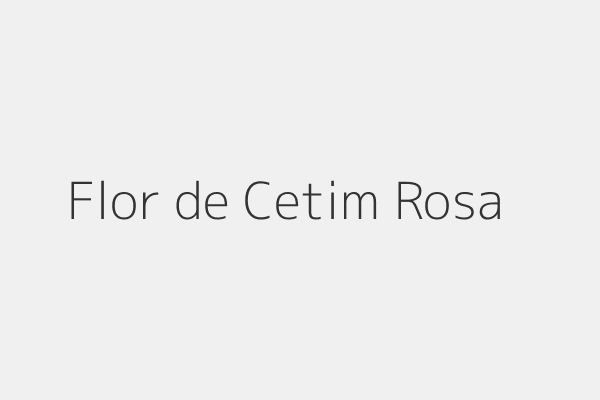 Flor de Cetim Rosa