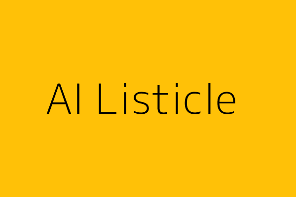 AI Listicle