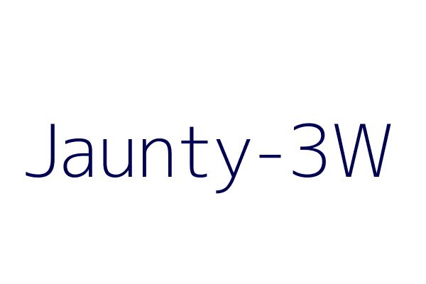 Jaunty-3W