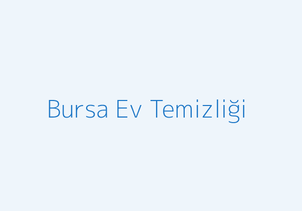 Bursa ev temizliği salon temizliği görseli
