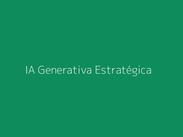 IA generativa como palanca de marketing holístico