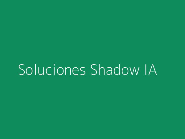 Soluciones para gestionar Shadow IA
