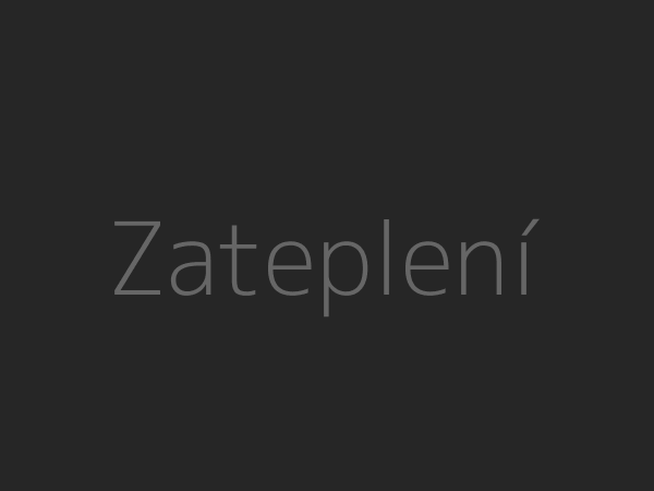 Zateplení objektů