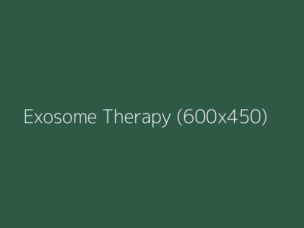 Exosome Therapy image