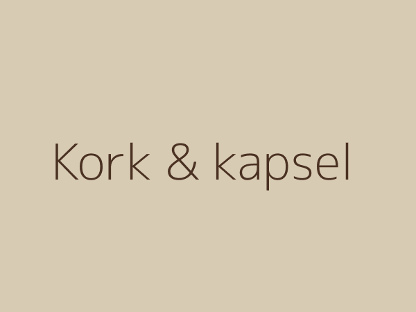 Korkprop og kapsel