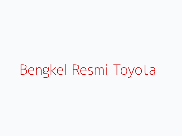 Bengkel Toyota Sidoarjo