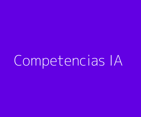 Evolución de competencias en IA