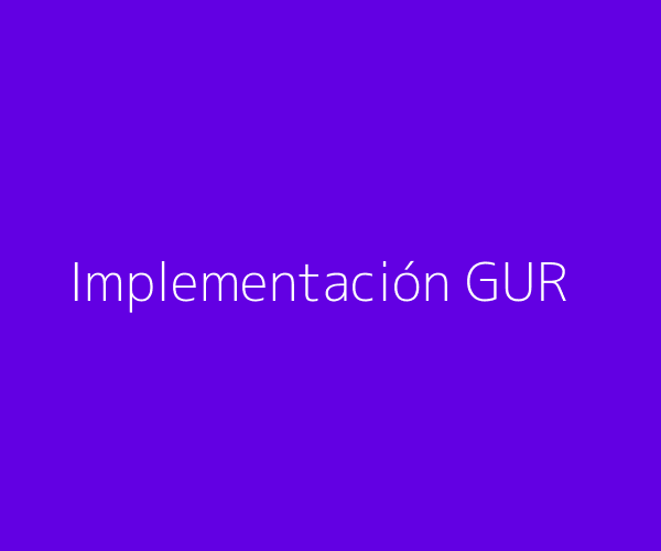 Implementación de GUR