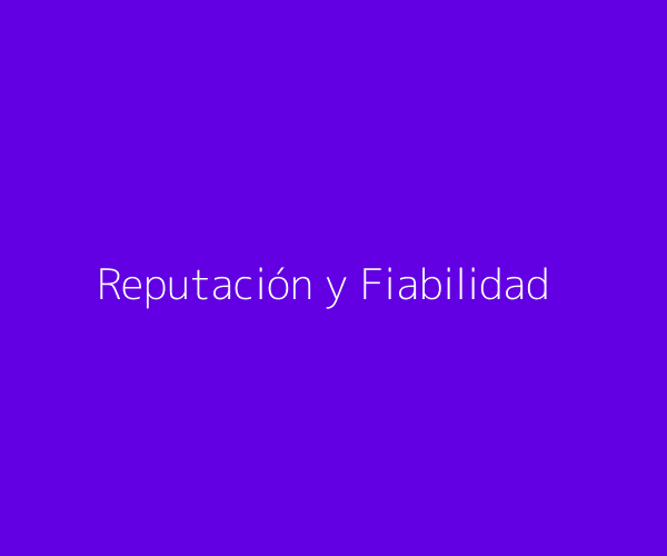 Reputación del proveedor de IA