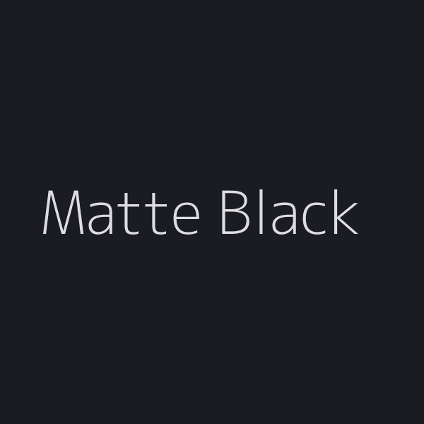 Matte Black Automatic Touchless