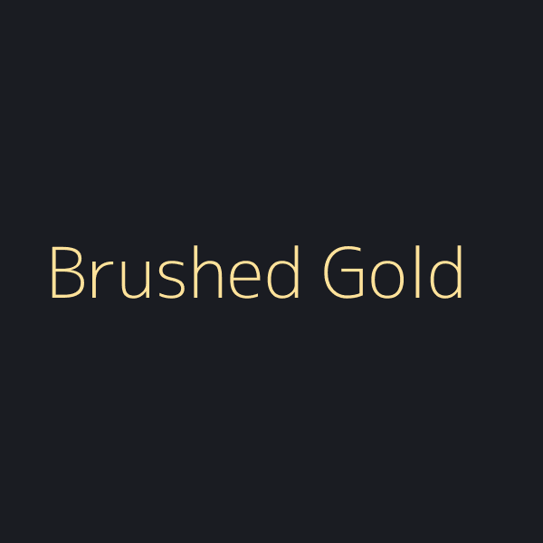 Brushed Gold Touchless