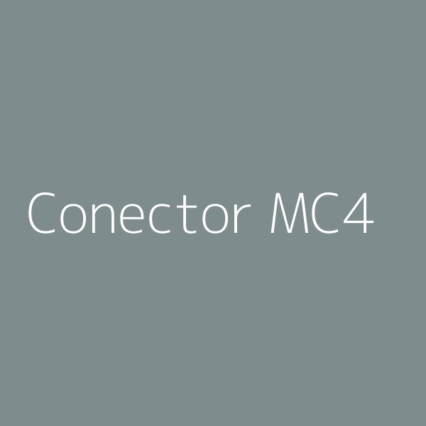 Conector MC4 Macho e Fêmea (Par)