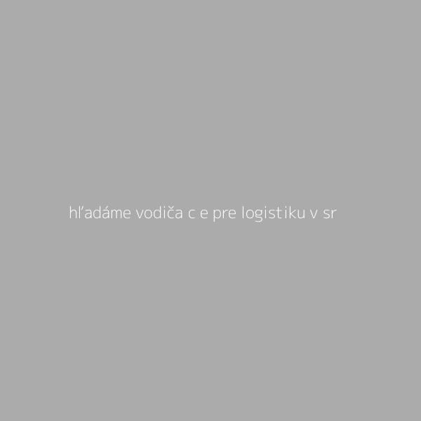 Hľadáme vodiča C+E pre logistiku v SR