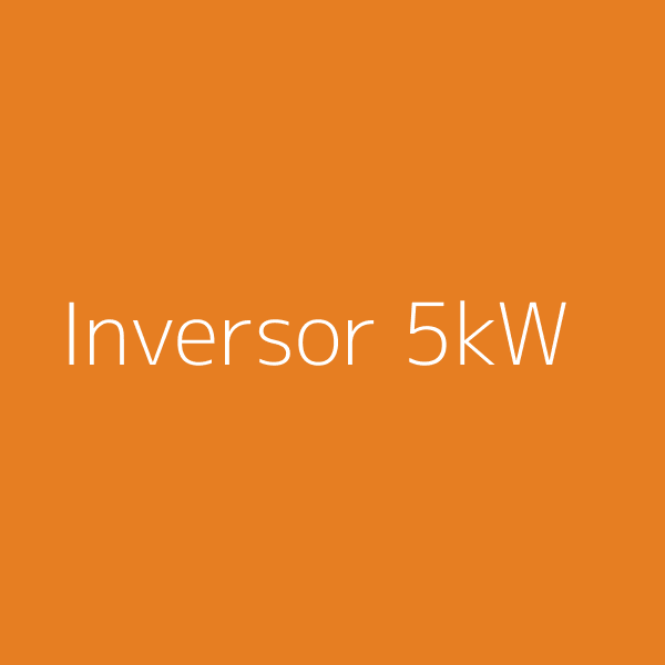 Inversor String 5kW 220V Monofásico