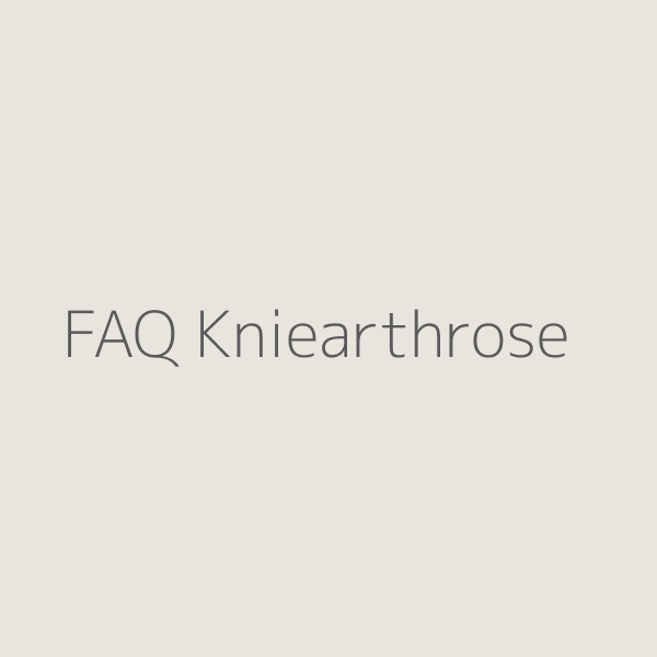 FAQ Kniearthrose Physiotherapie Linz – häufige Fragen zur Arthrose-Behandlung Stöttinger