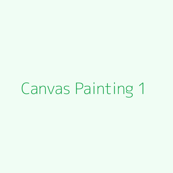 Kids Mini Canvas Painting Kit - Image 1