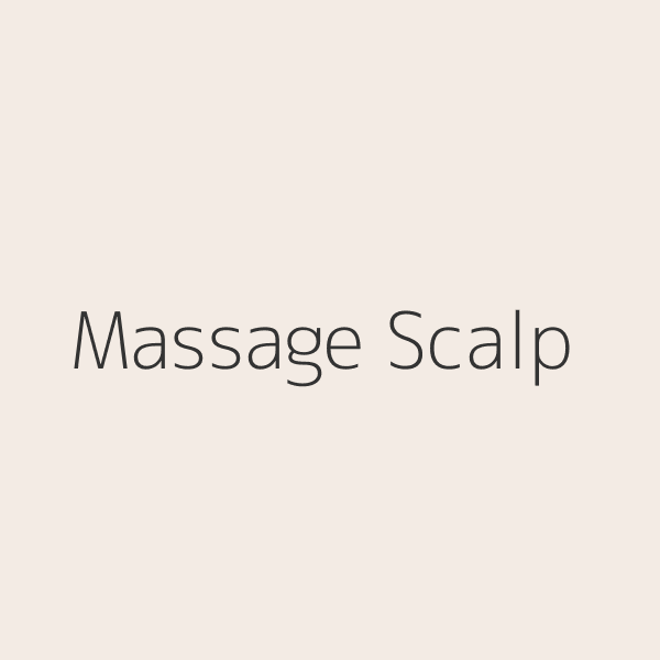 Massage scalp