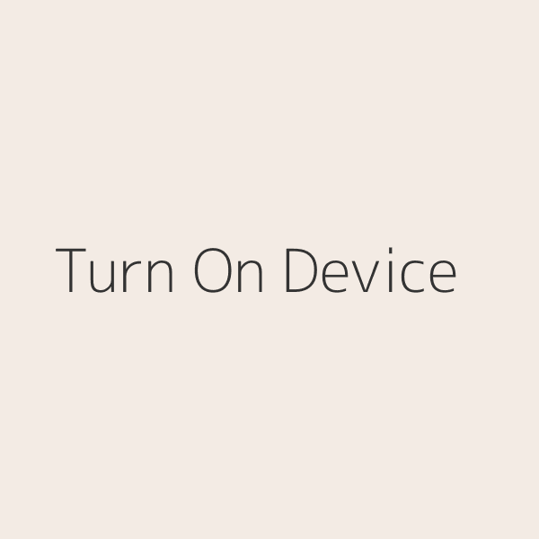Turn on device