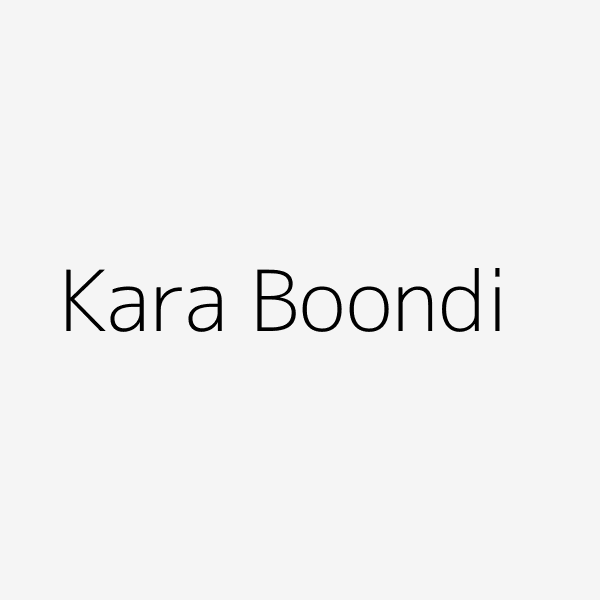 Kara Boondi, 200 g