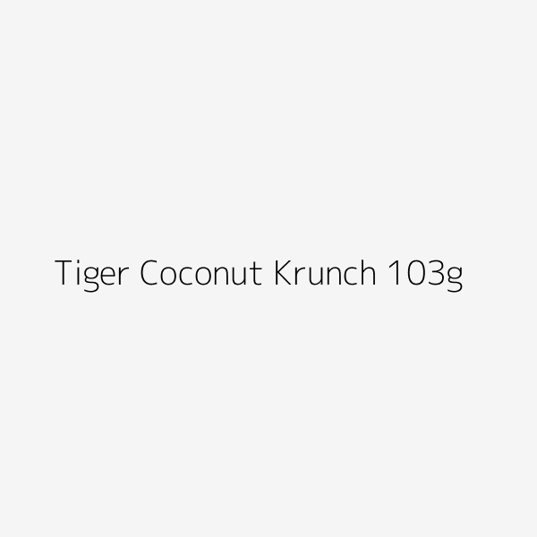 Tiger Coconut Krunch Biscuits, 103 g