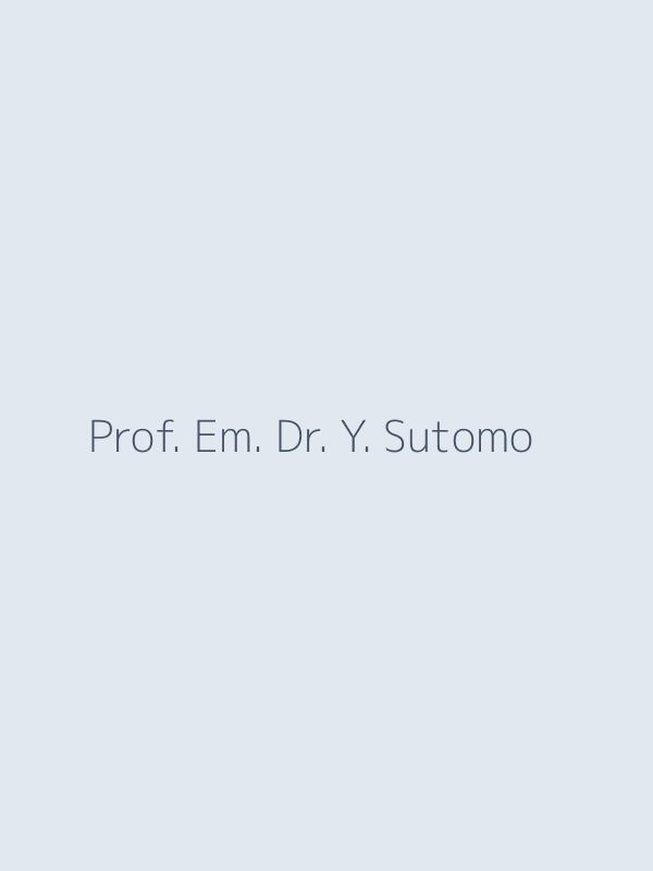 Foto Prof. Em. Dr. Y. Sutomo, M.M.