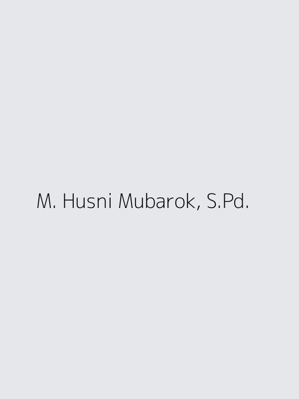 M. Husni Mubarok, S.Pd.