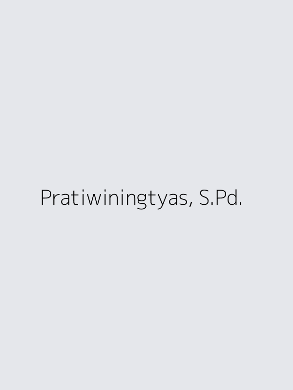 Pratiwiningtyas, S.Pd.