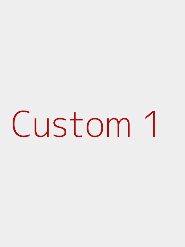 Custom piece 1