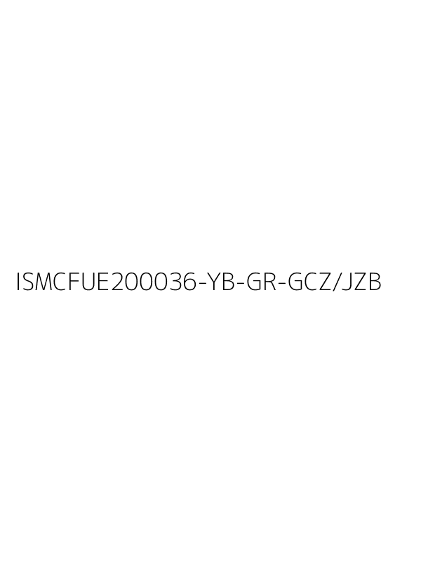ISMCFUE200036-YB-GR-GCZ/JZB