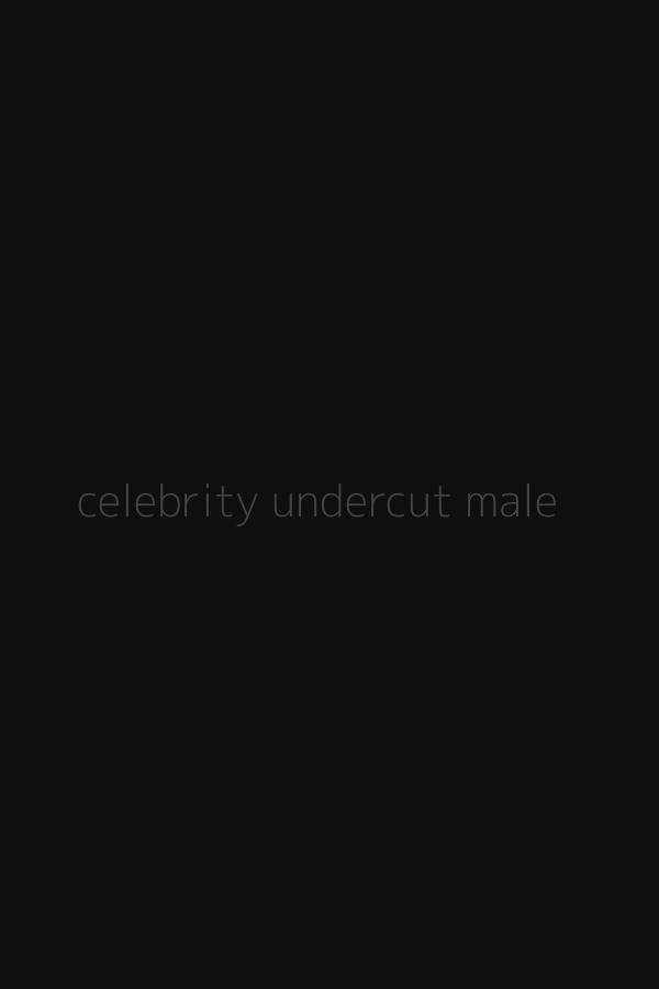 celebrity undercut male