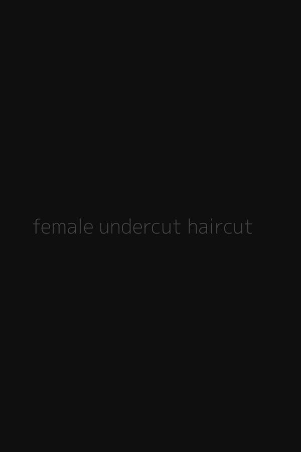 female undercut haircut