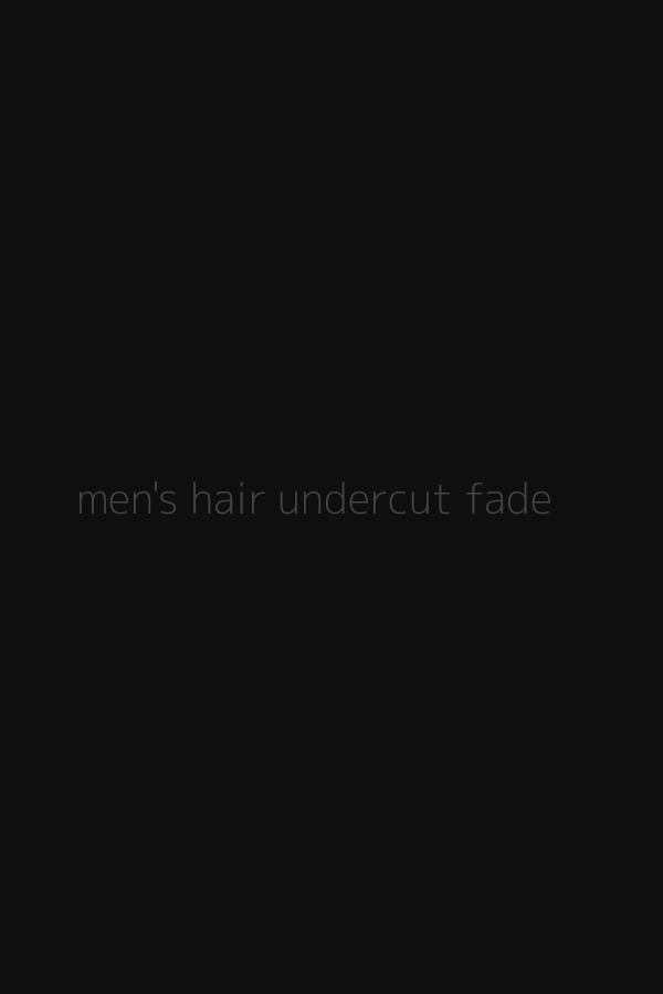 men's hair undercut fade