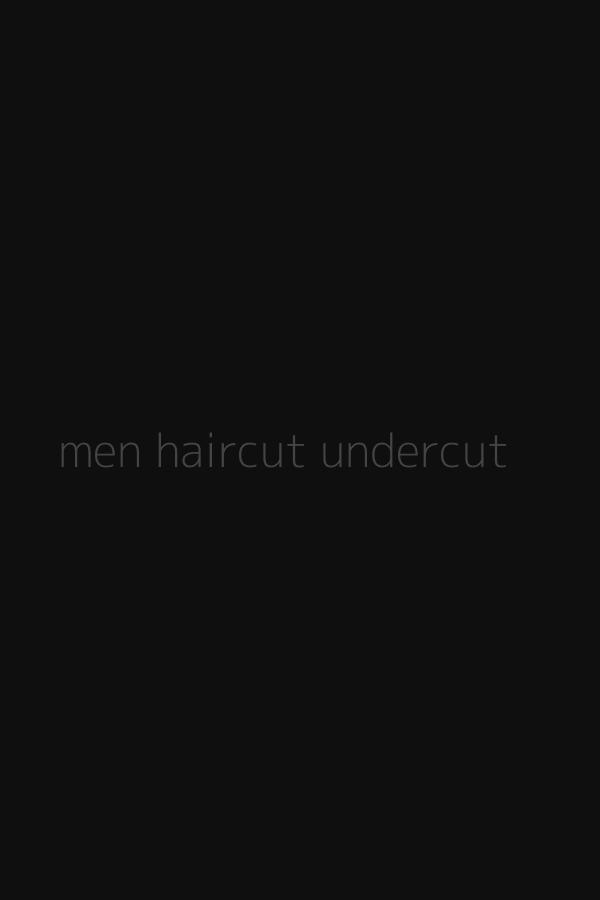 men haircut undercut