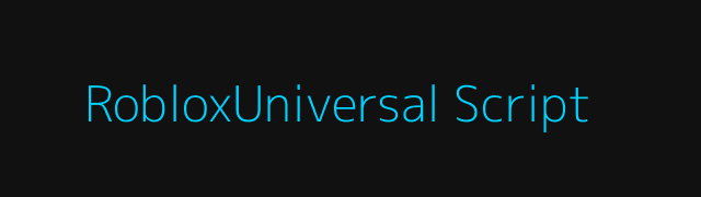 Roblox Universal Script Hub