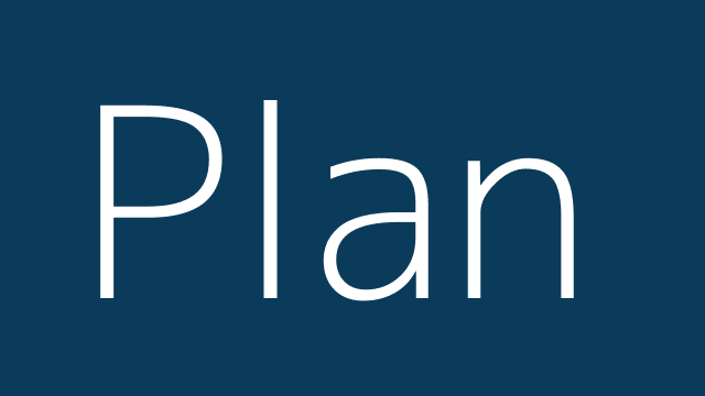 Creative Infrastructure Strategy step 1: plan