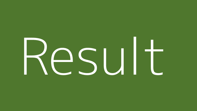 Case Studies step 3: result