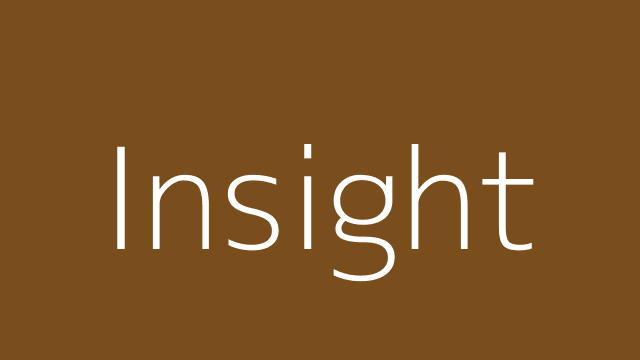 Case Studies step 4: insight