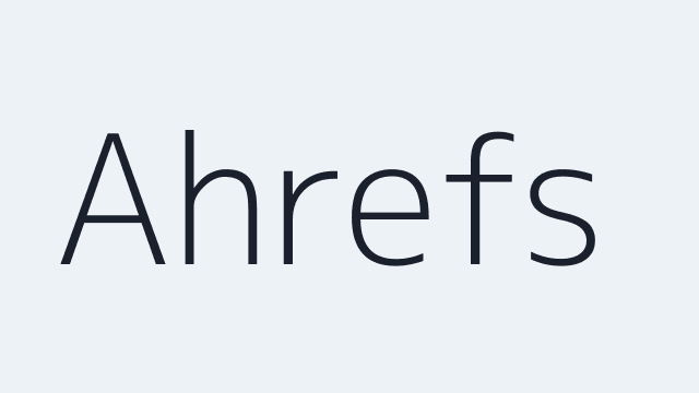 Ahrefs