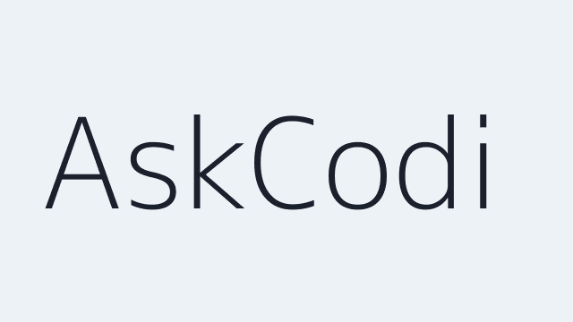 AskCodi