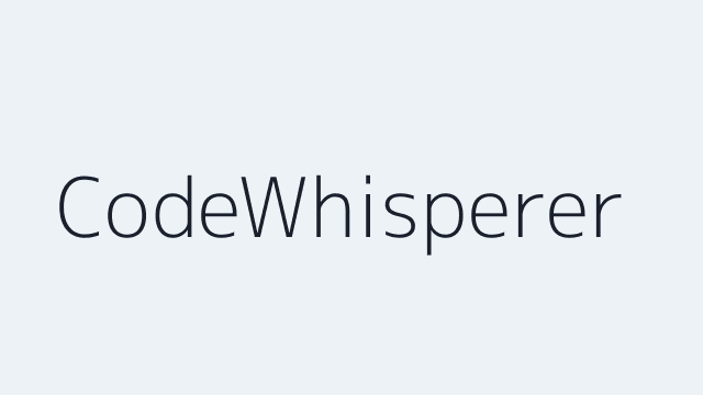 Amazon CodeWhisperer