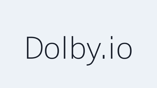 Dolby.io