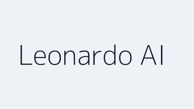 Leonardo AI