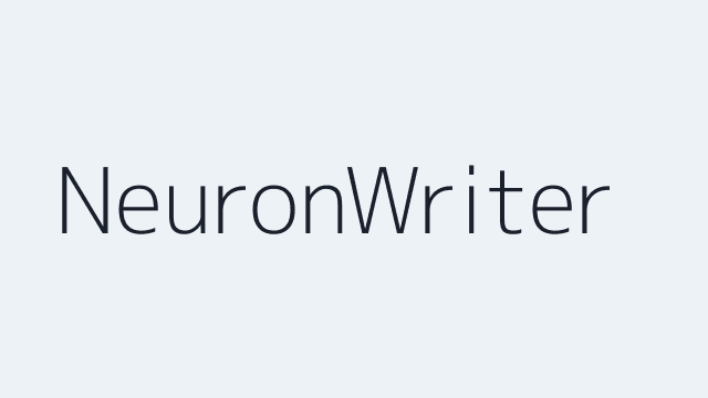 NeuronWriter