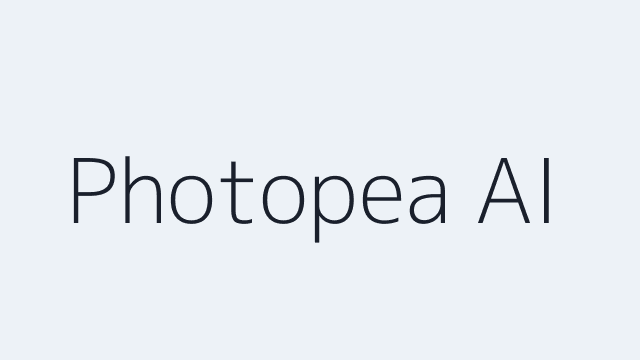 Photopea AI
